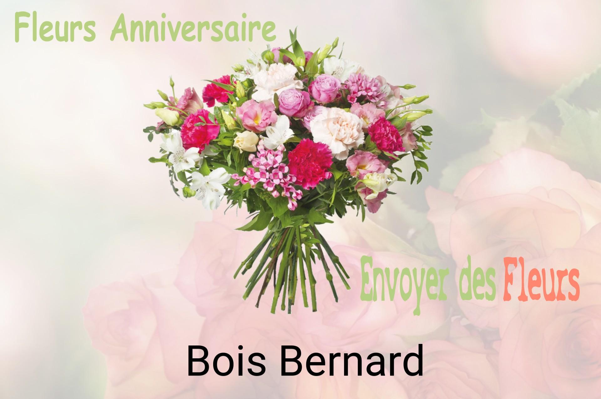 Bouquet de fleurs d’anniversaire livré à Bois-Bernard
